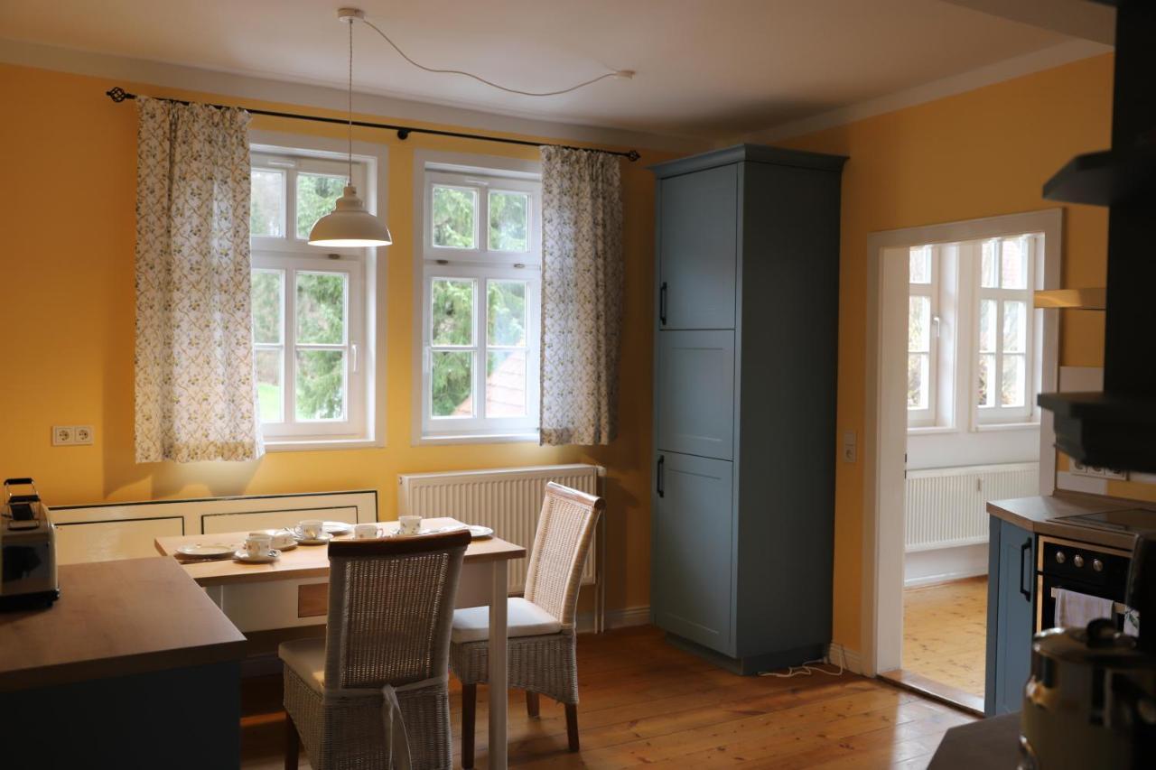Apartmán Forsthaus In Waldhessen Bauhaus Exteriér fotografie