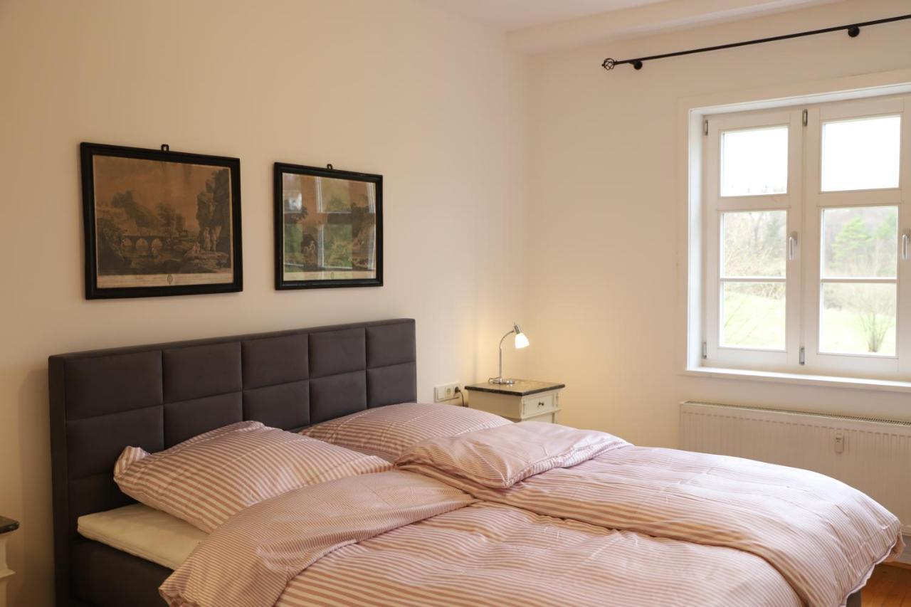 Apartmán Forsthaus In Waldhessen Bauhaus Exteriér fotografie