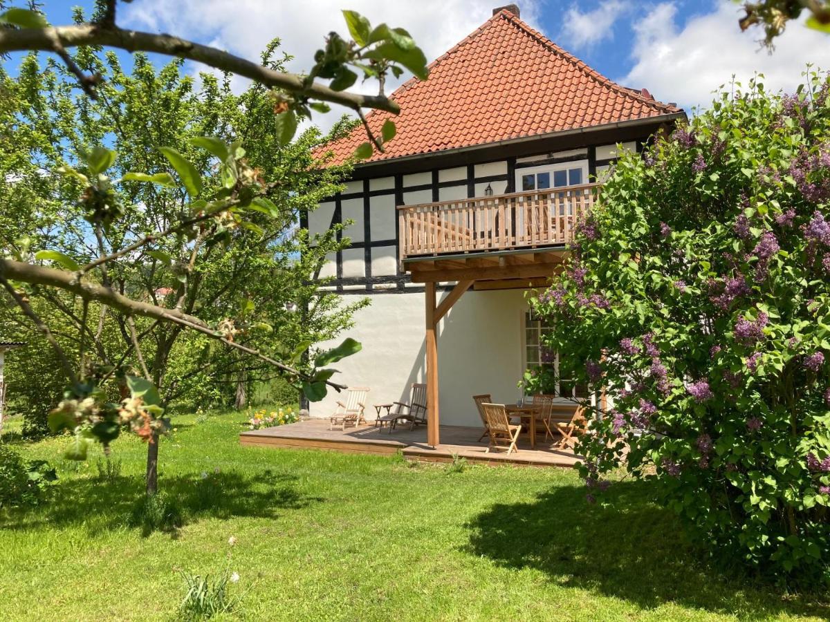 Apartmán Forsthaus In Waldhessen Bauhaus Exteriér fotografie
