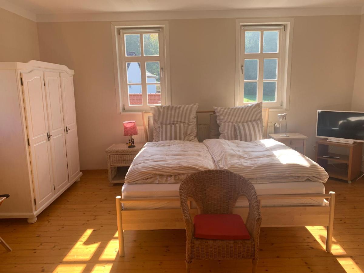 Apartmán Forsthaus In Waldhessen Bauhaus Exteriér fotografie